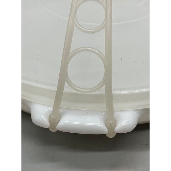 Tupperware Vintage Carolier veggie and relish tray 12.75" diameter 1.75" READ - Picture 2 of 8